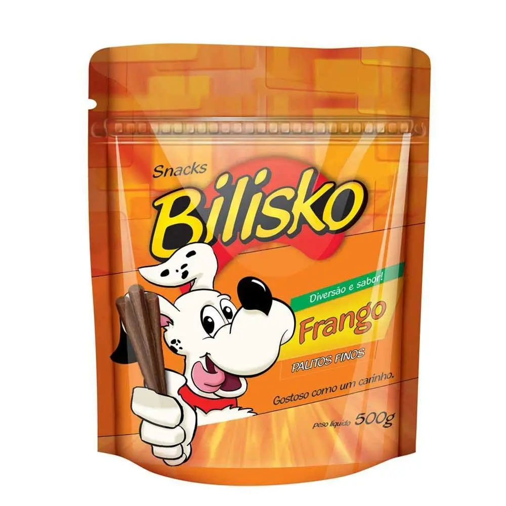 Bilisko Petisco Bifinho Sabor Frango Para Cães - 800G