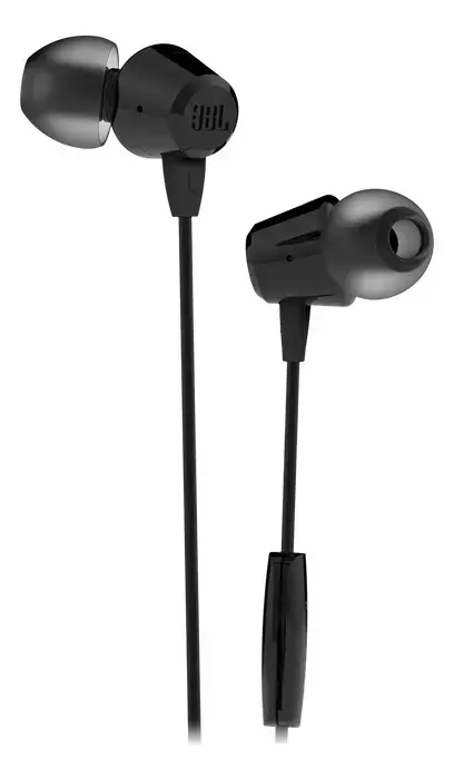 Fone De Ouvido Com Fio C50hi intra- auriculares Jbl Preto