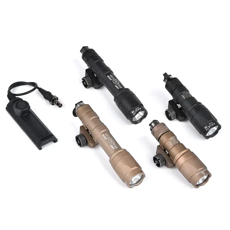 Lanterna Tática SureFire WADSN M300 M600C Compatível com Trilho Picatinny para Iluminação de Pistolas e Rifles - 1