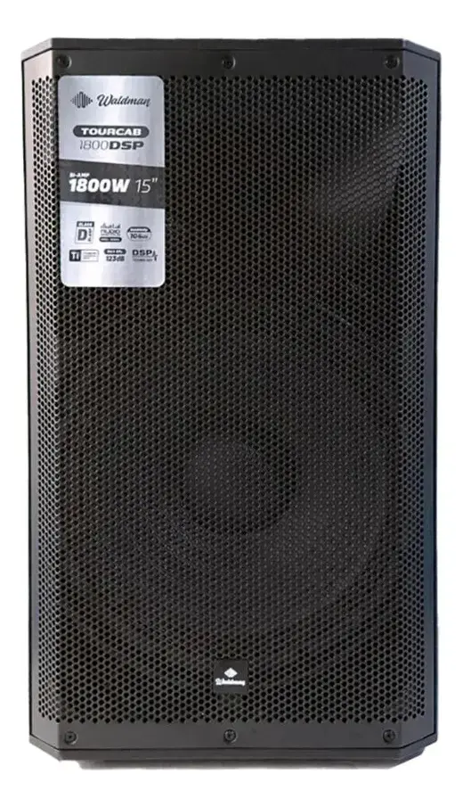 Caixa Waldman Tc1800 Dsp Ativo 15 Pol 450w Preto