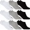 Kit Com 9 Pares Meias Invisível Day By Day Ajuste aos Pés Hoahi - 1