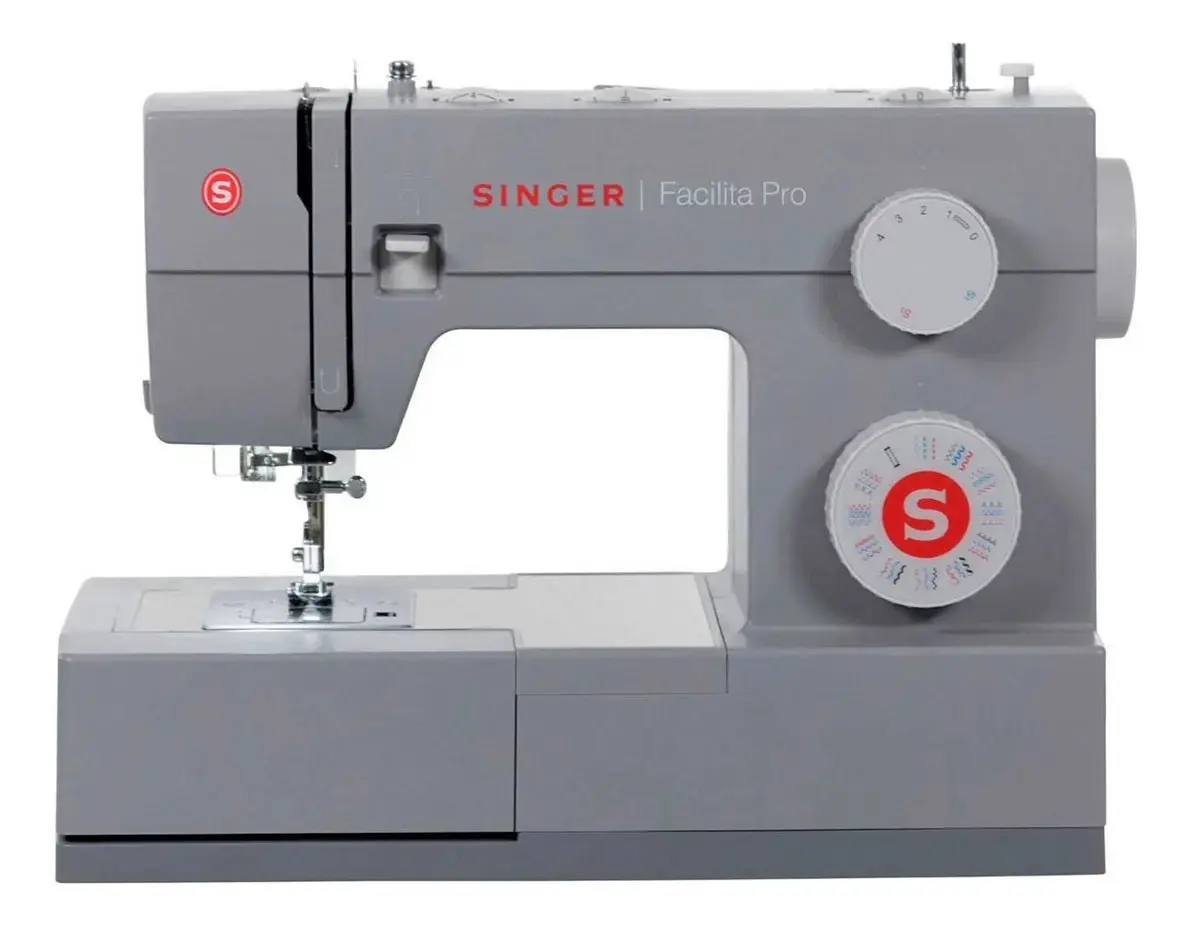 Máquina De Costura Recta Zigzag Singer Facilita Pro 4423 Heavy Duty Portátil Cinza