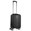 Mala De Bordo Abs Viaggio Via-1921 Cadeado Integrado Rodas Duplas Giro 360 Preto P - 1