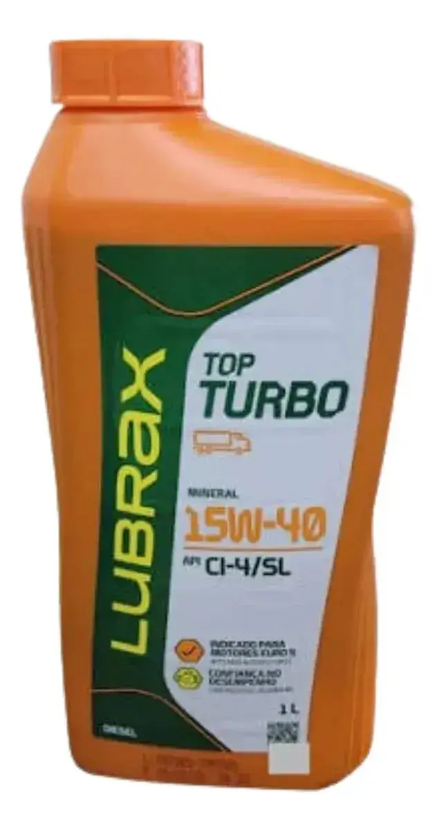 Óleo Mineral 15w40 Lubrax Top Turbo Ci-4 1 Litro thumbnail 2