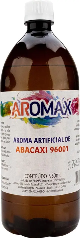 Essência Abacaxi 960Ml Ouro Aromax