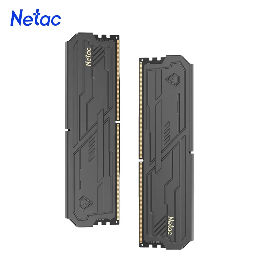 Memória RAM Netac DDR4 8GB 16GB 3200mhz 3600mhz Memória DDR4 para Desktop 288pin Udimm XMP2.0 com Dissipador de Calor para Desktop - 1