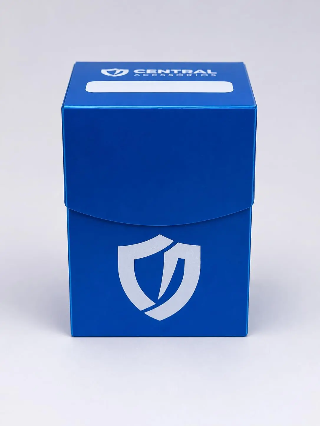 Deck Box Commander 100+ Cartas TCG | MTG | Compatível com os Principais Cards Games Colecionáveis do Mercado (Azul)