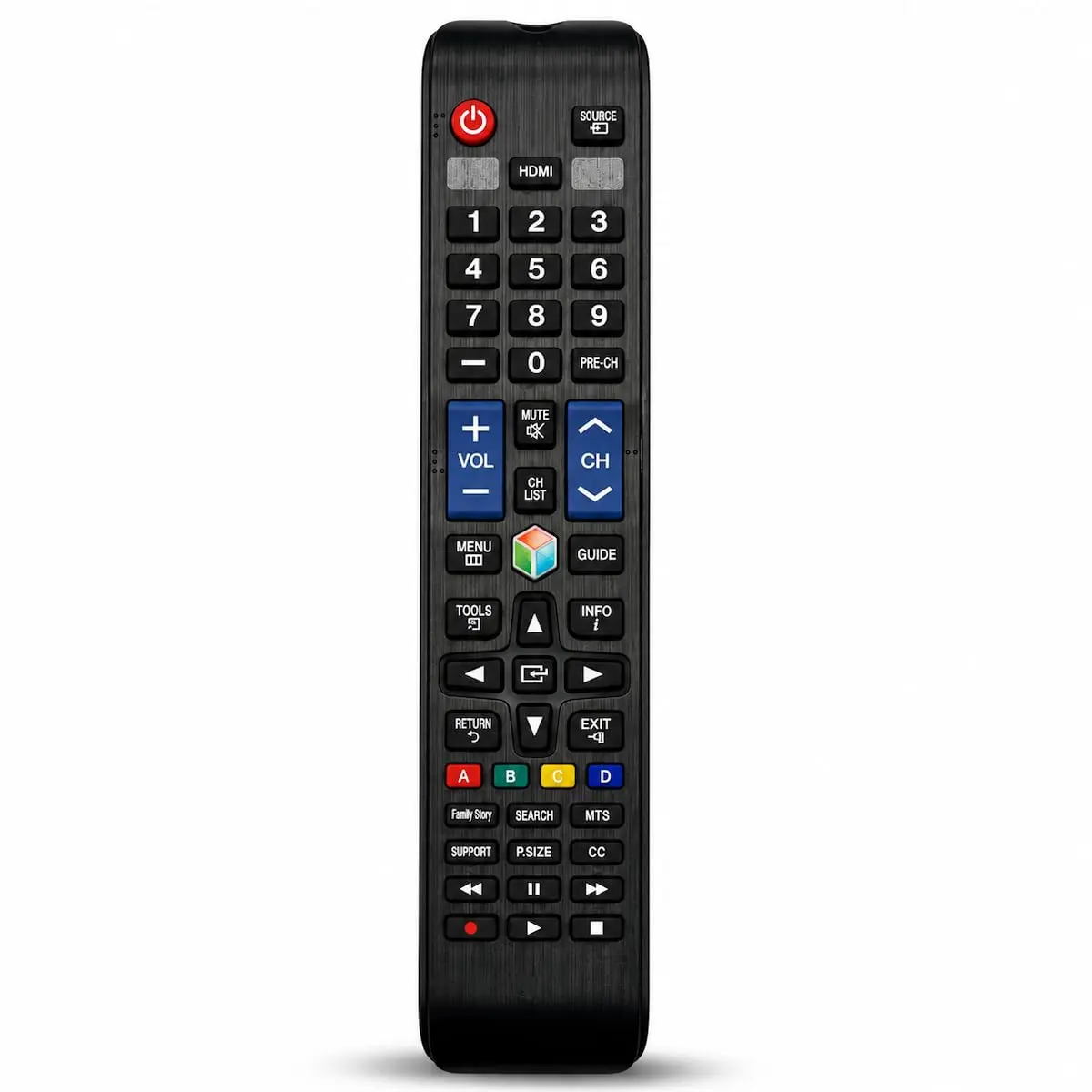 Controle Remoto Compatível TV Samsung Smart Hub 3D | Função Futebol