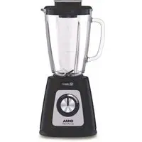 Liquidificador Arno Blendforce Preto 700W Limpa Fácil com Lâminas Removíveis e Jarra de Vidro LN91