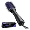 Escova Alisadora Secadora Oval Taiff Easy Lilás 127v - 1
