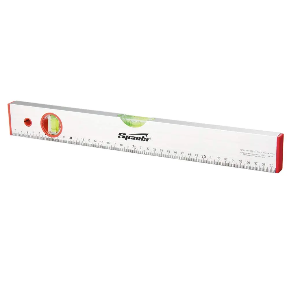 Sparta Nivel De Aluminio 32' (800 Mm) 2 Bolhas Escala Graduada