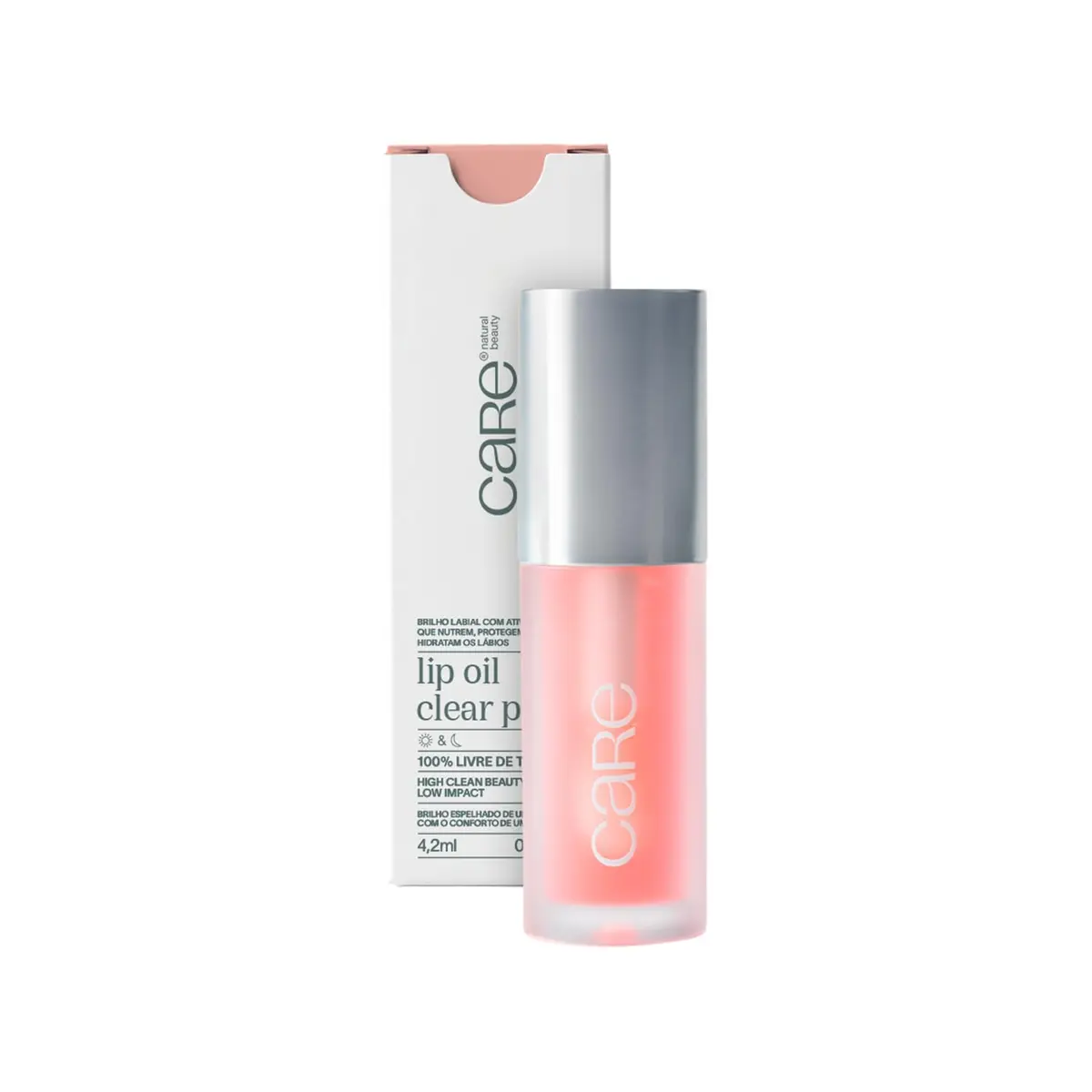 Óleo Labial Care, Rosa Transparente, 4,2ml - 1