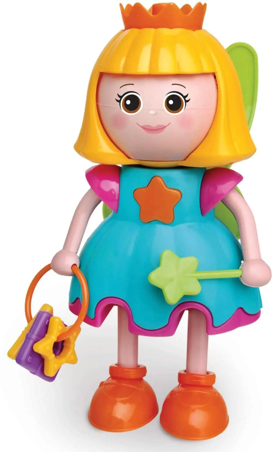 Boneca com Mecanismo Flora Fadinha de Atividad.23 Cm, Elka, Multicor - 1