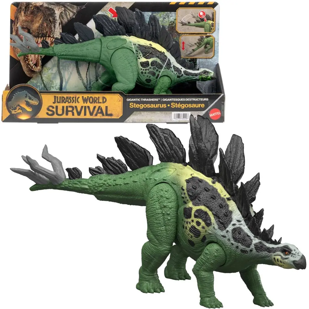 Jurassic World Rastreadores Gigantes Stegosaurus