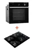 Combo Cooktop 4 bocas Brastemp + Forno de embutir a gás Brastemp (BDD61AE + BOA84AE) + BDD6_BOA8_CJ - 1