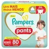 Fralda Pampers Pants XXXG c/ 80 unidades - 1
