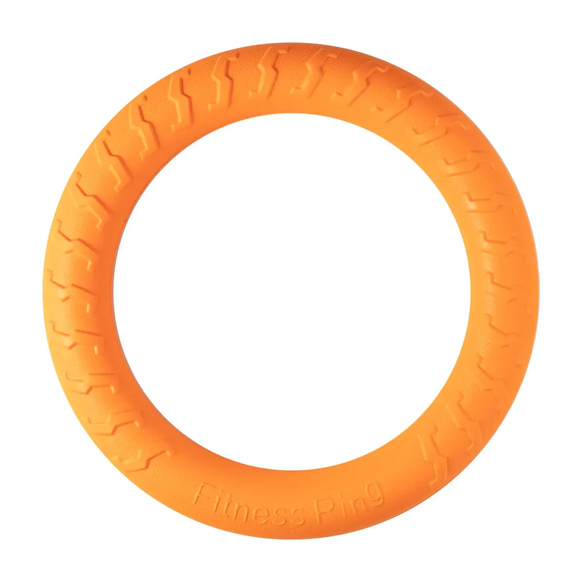 Jambo Pet, Brinquedo, Anel Strong Ring, Ideal Para Cães de Grande Porte, Espuma Expandida, Fácil de Morder e Reduz o Estresse, Resistente, Diversas Cores (Laranja) - 1