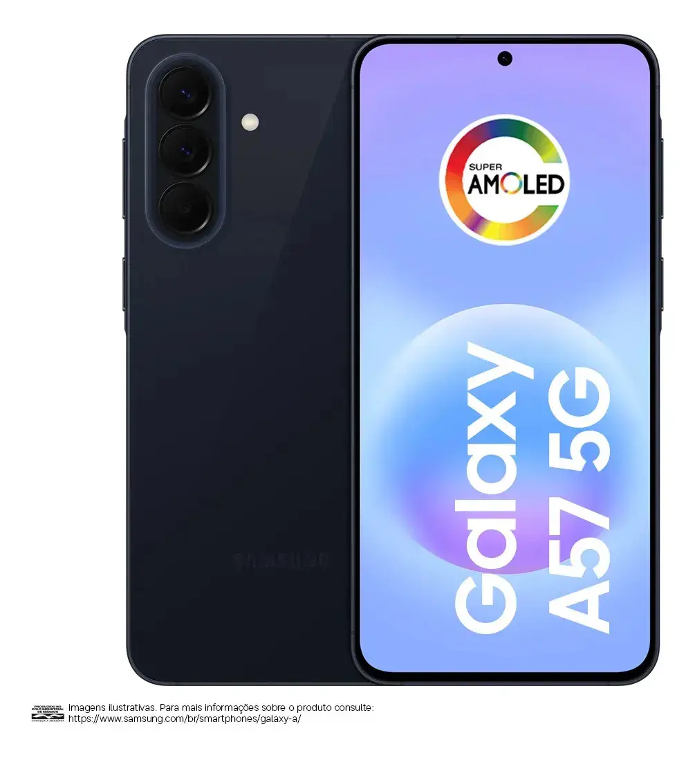 Celular Samsung Galaxy A57 5G 128GB, 8GB RAM, Recursos AI - 1