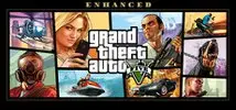 Grand Theft Auto V Enhanced & Great White Shark Card - 1
