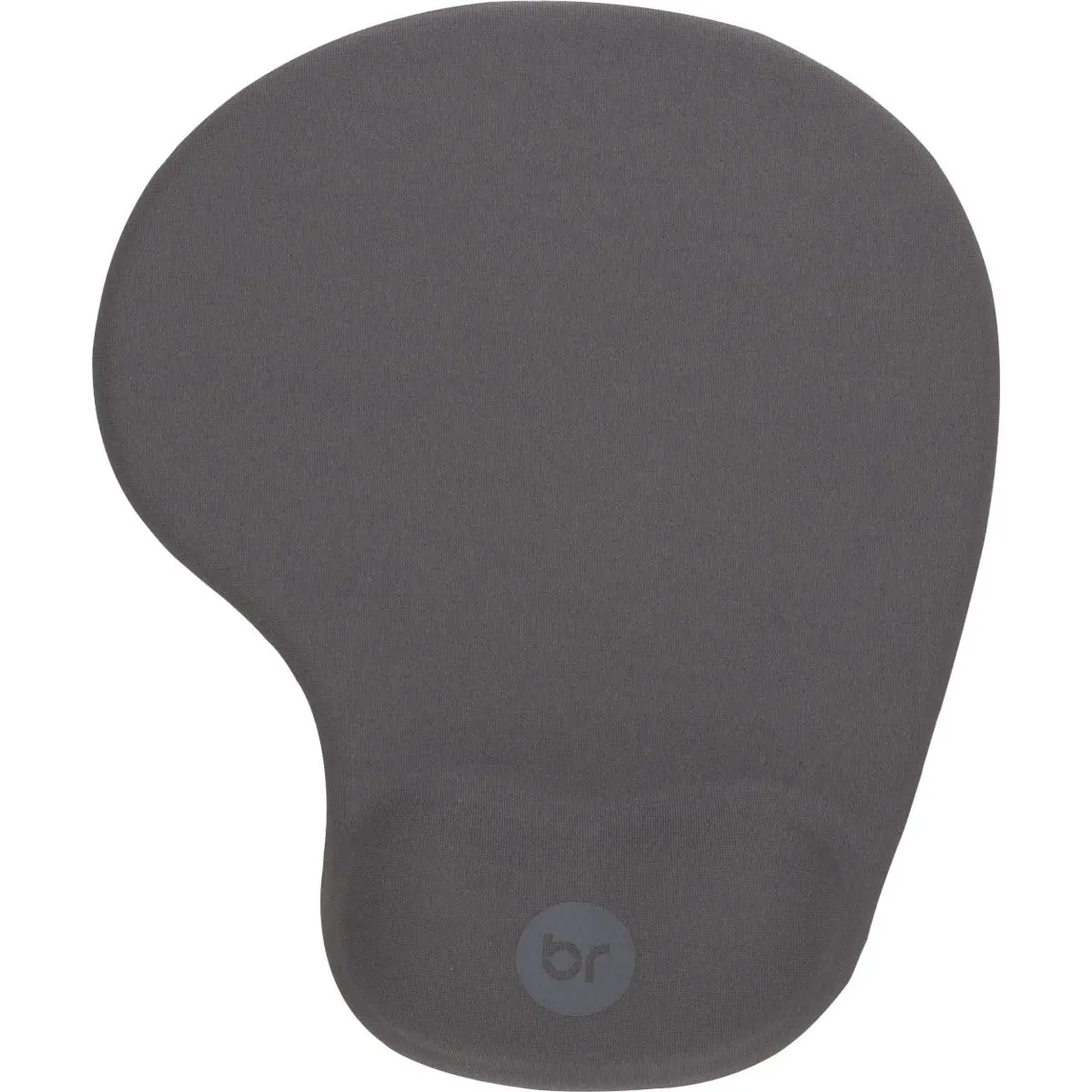 MOUSE PAD COM APOIO EM GEL CINZA ESCURO - 1