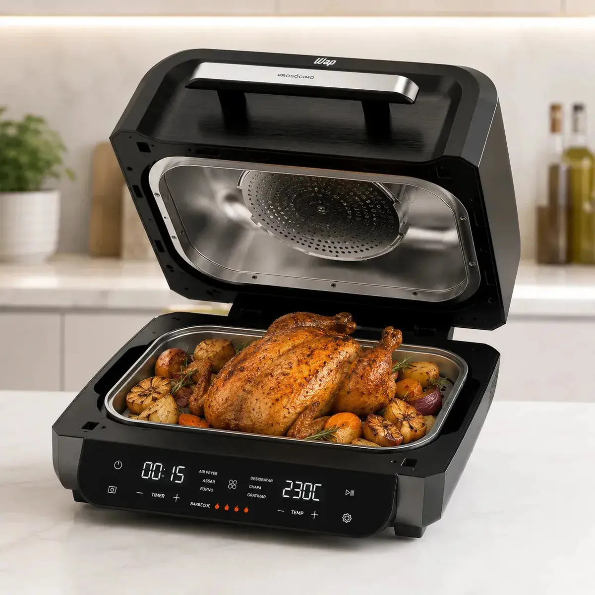 Air Fryer Churrasqueira Elétrica WAP Barbecue