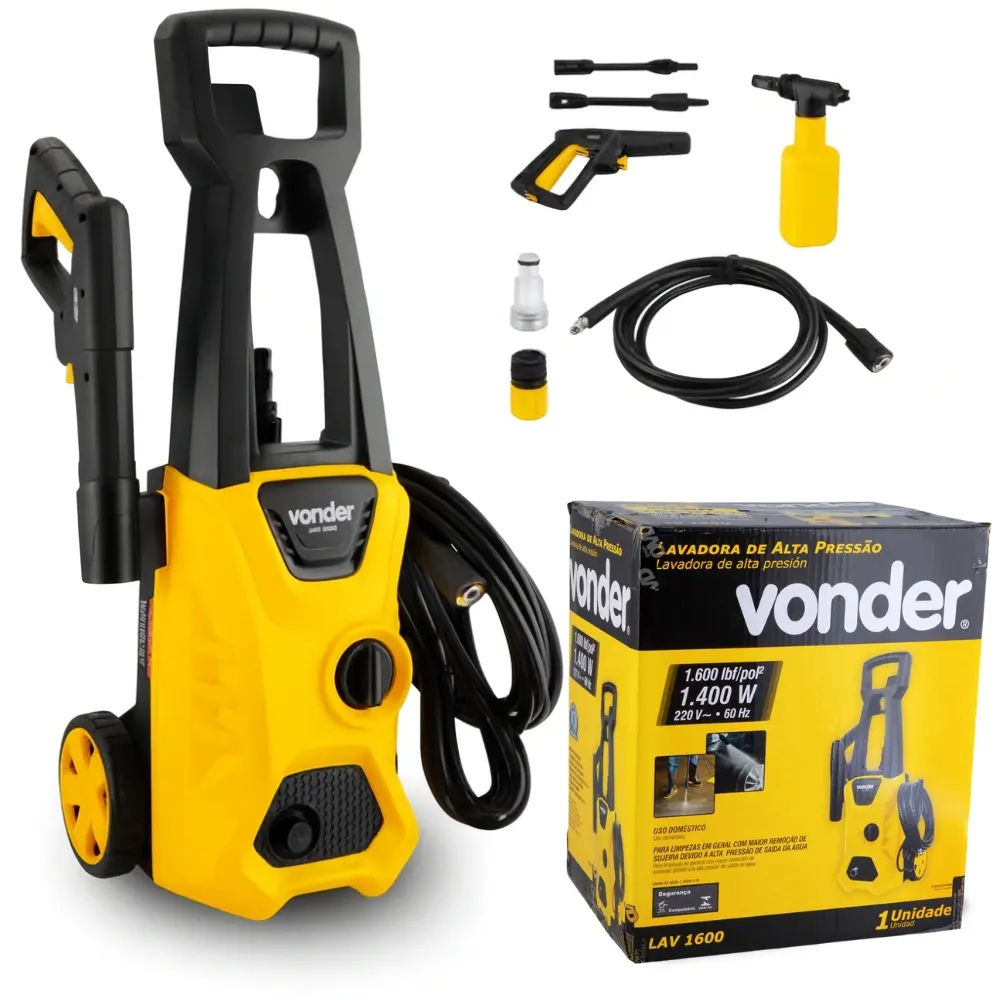 Lavadora Alta Pressão Lav1600 Vonder - 1