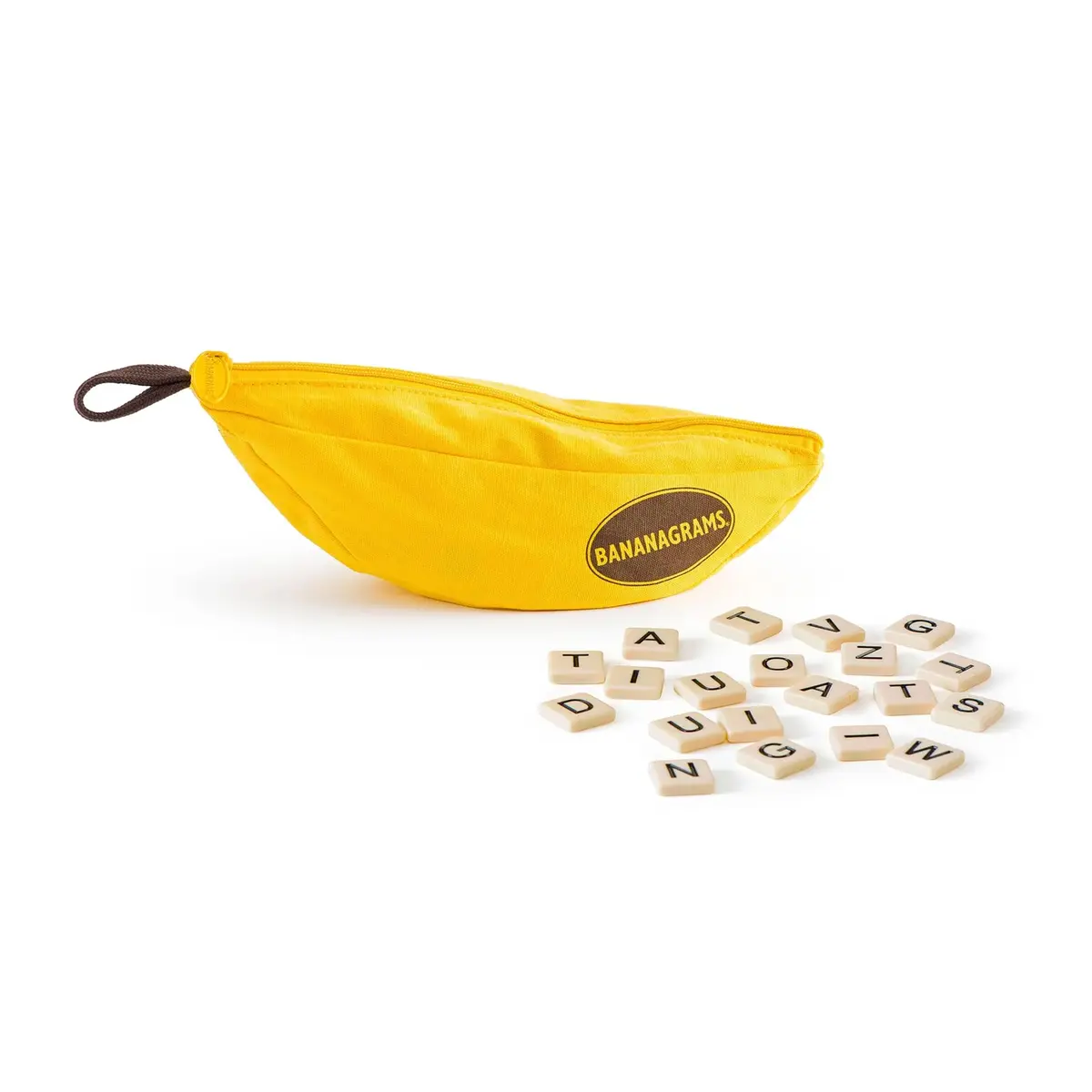 Asmodee Bananagrams Jogo de Palavras Cruzadas para 1 a 8 Jogadores | A Partir de 8 anos, Partidas de 10 a 15 Minutos, Jogo de Palavras Cruzadas, Raciocínio Rápido, Vocabulário