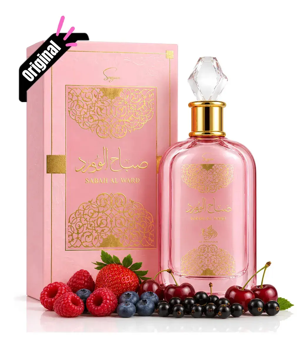 Perfume ÁRABE Sabah Al ward Sugar Original Feminino Eau de parfum thumbnail 8