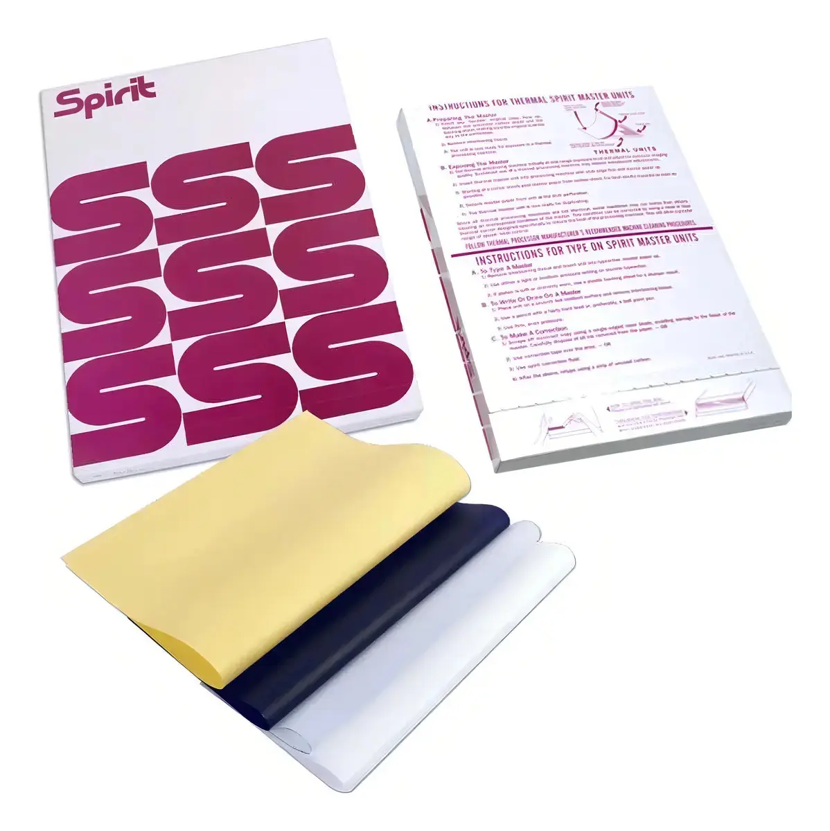 100 Papel Stencil Termal Termotransfer Spirit Tatto Tatuagem