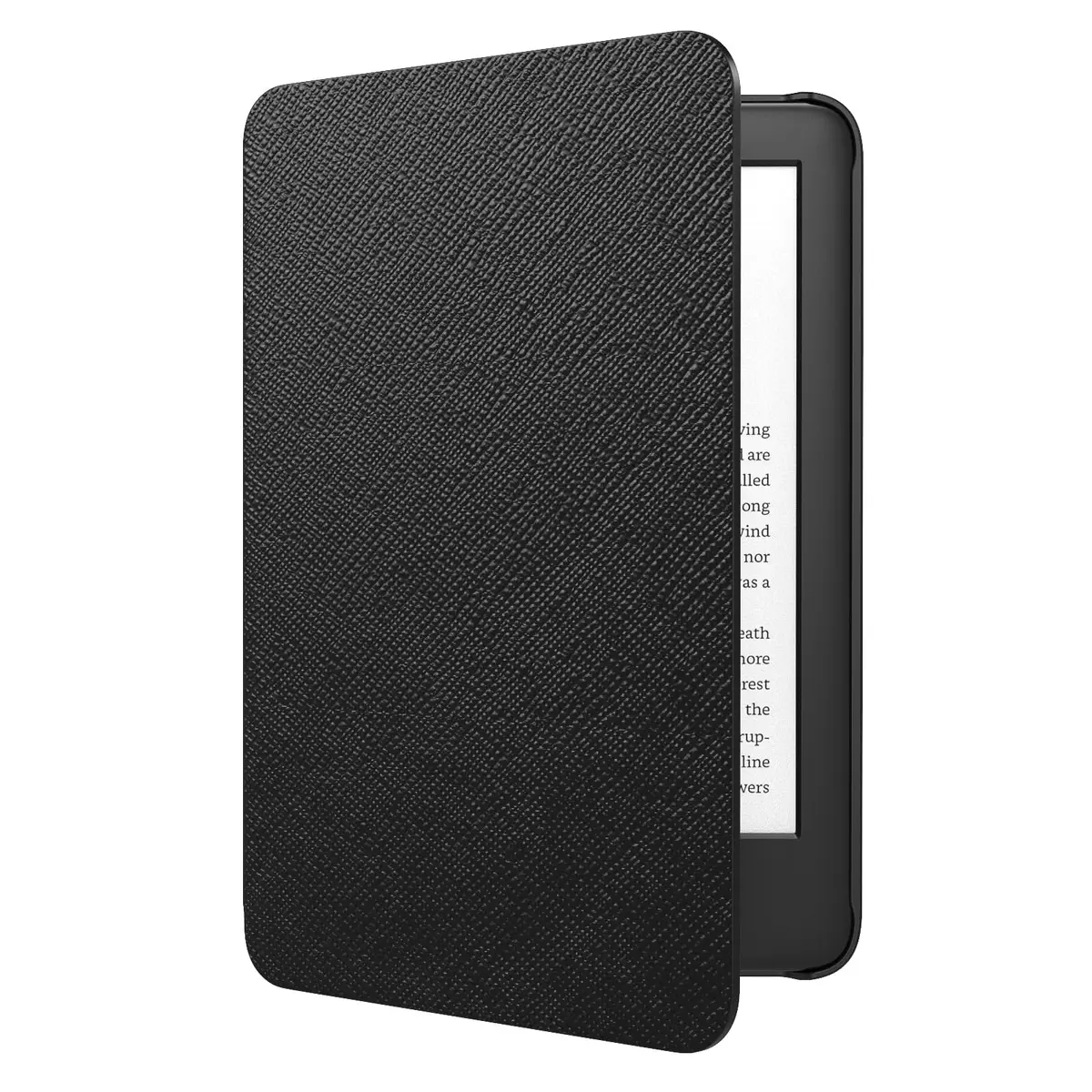 Capa Para Kindle 11ª Geração 2024 e 2022 (C2V2L3 e RS23CV) - Rígida - Sistema de Hibernação - Fechamento Magnético (Preto) - 1