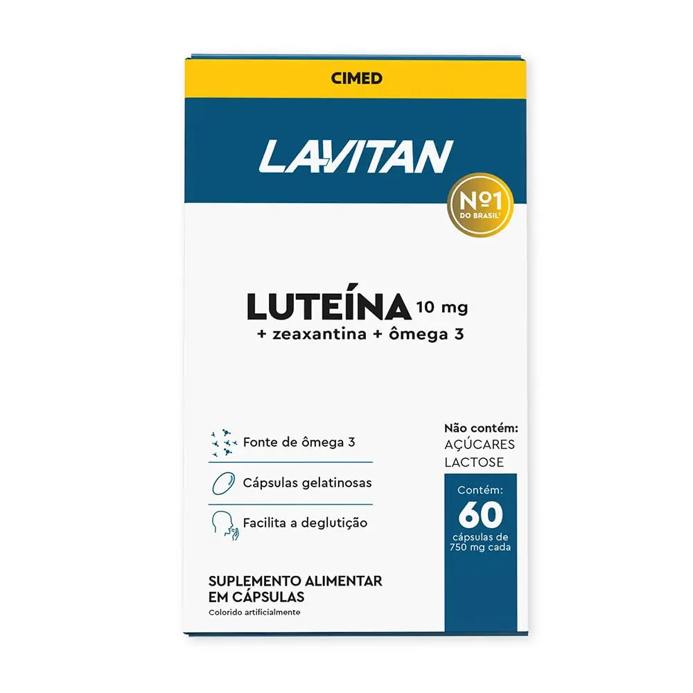 LAVITAN LUTEÍNA 60 CÁPSULAS - 1