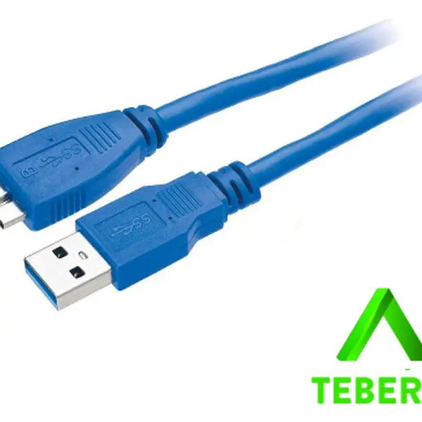 Cabo Usb 3.0 Tebera - 3m, Hd Externo - 1