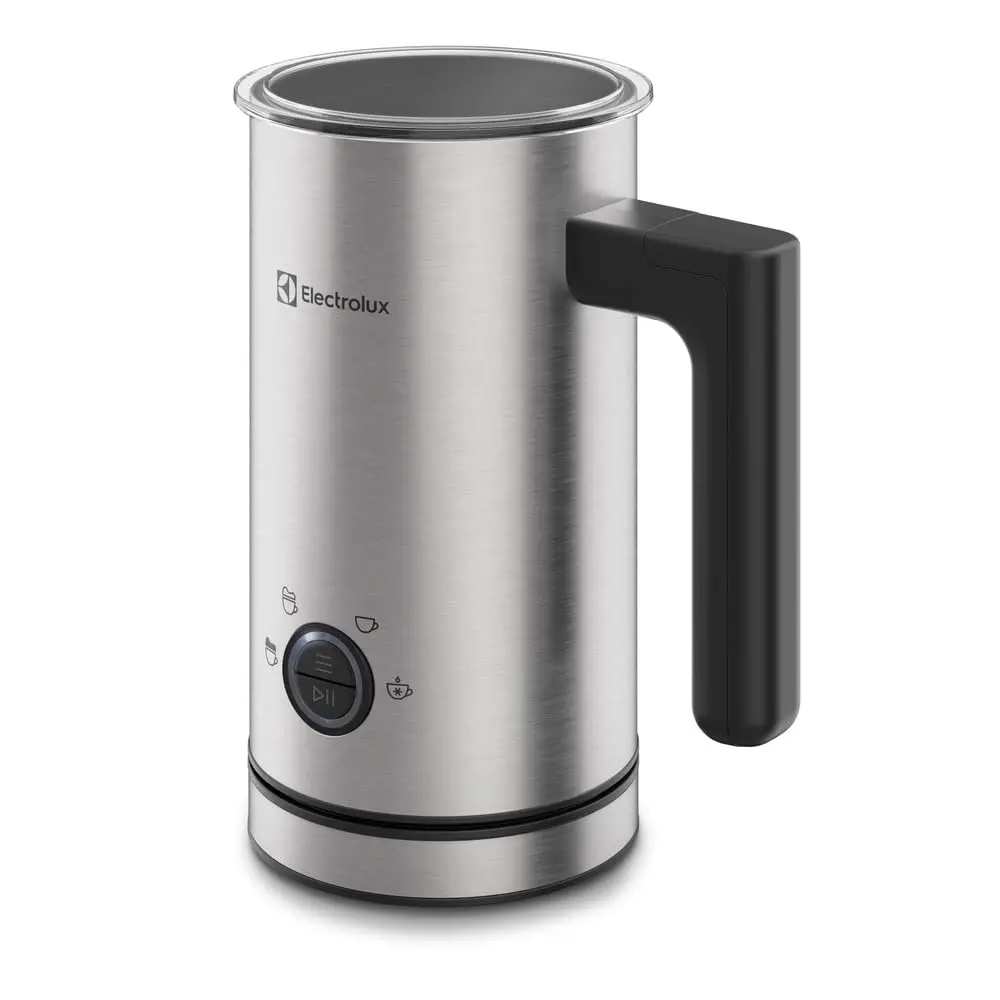 Electrolux Espumador de Leite Soft Crema, 300ml, Aço Inox, 4 Funções, 500W, EMF10 220V