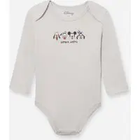 body de algodão infantil mickey e amigos verde
