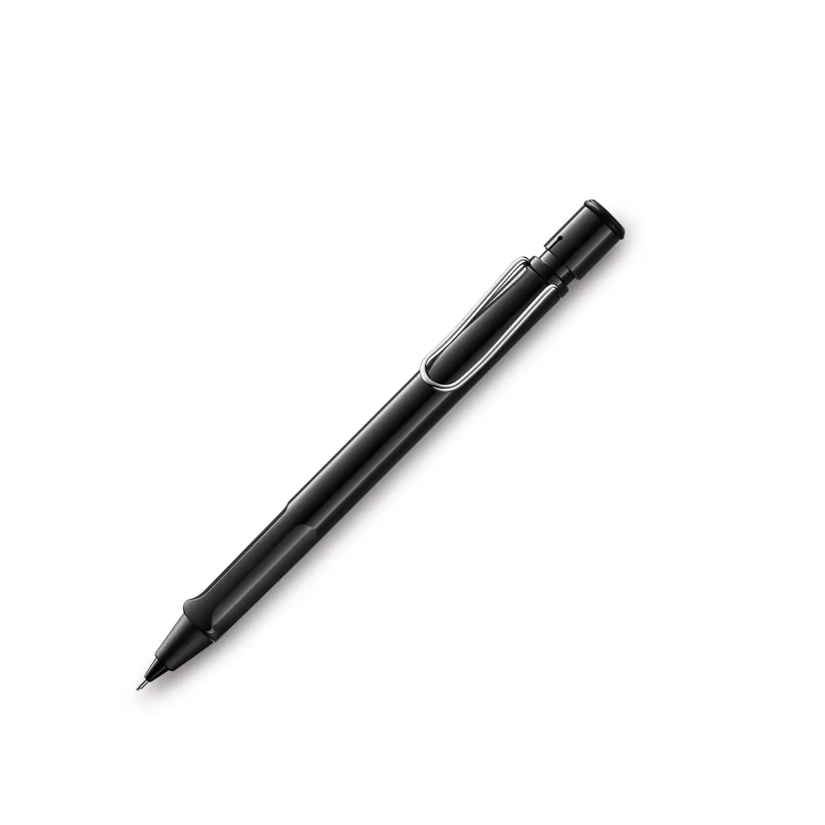 LAMY safari black - Lapiseira com grip ergonômico - corpo feito de plástico ABS robusto - ideal para desenhar e escrever - incluindo refil LAMY M 41 0,5 mm e ponta de borracha