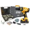 Parafusadeira Furadeira com Impacto 21V Wap K21 + Kit 300 Peças [Loja Oficial Ismafer CD05]