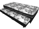 Cama Box Solteiro Conjugado Com Cama Auxiliar Espuma Ortopédica - 1