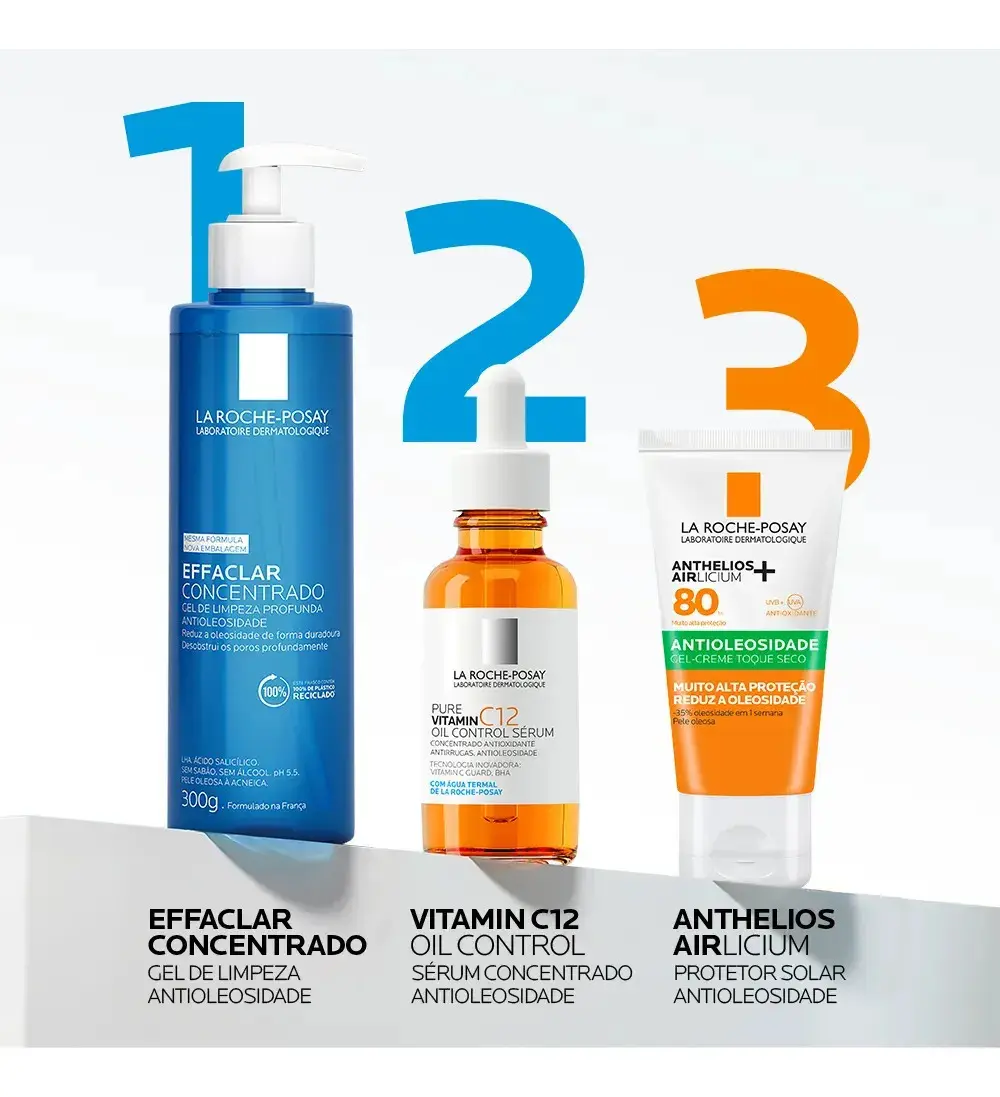 Protetor Solar Facial Antioleosidade FPS 80 Anthelios La Roche-Posay 40g thumbnail 8