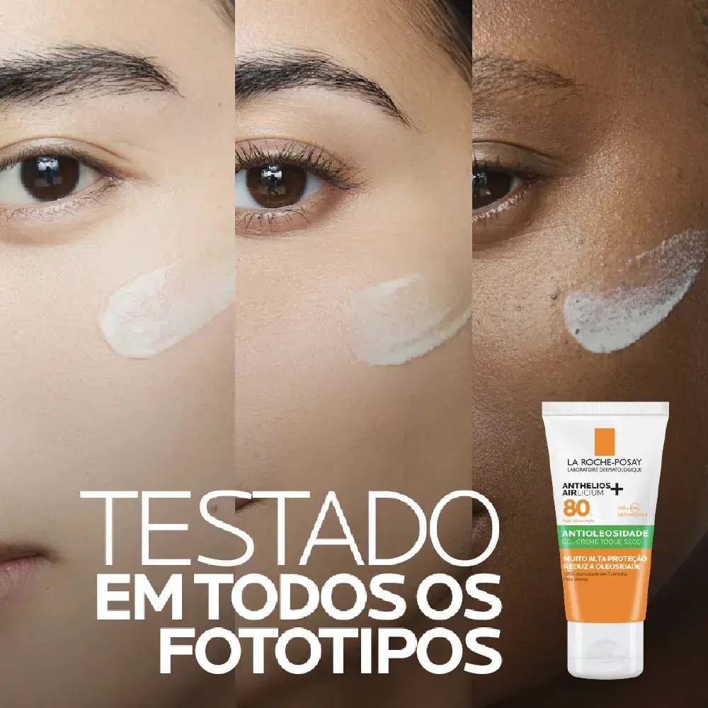 Protetor Solar Facial Antioleosidade FPS 80 Anthelios La Roche-Posay 40g thumbnail 9