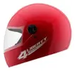 Capacete Fechado Vermelho Tamanhos 58 e 60 - 1
