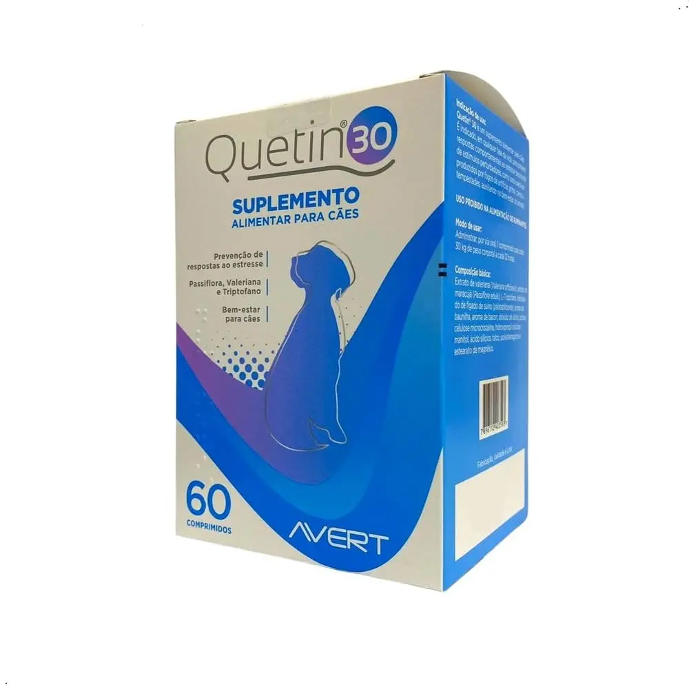 Comprimidos Quetin Avert, 30-60 Comprimidos