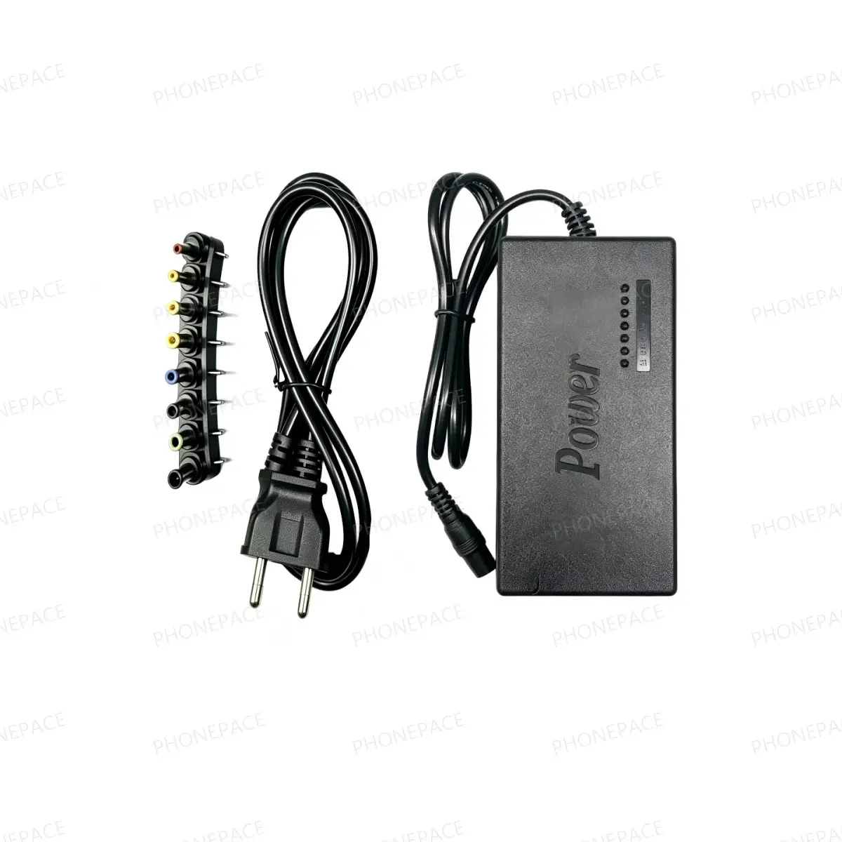 Fonte de alimentação portátil multivoltagem 96W, 12V a 24V, para notebook, acessório de substituição de energia.