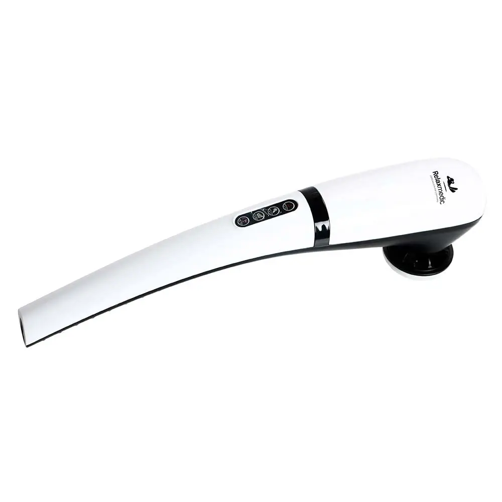 Massageador Elétrico Corporal Portátil Body Therapy Com Aquecimento e 7 Acessórios - Relaxmedic (220)
