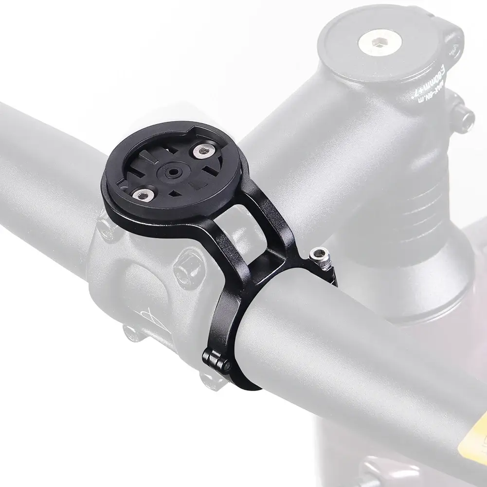 Alumínio Alloy Bicycle Computer Mount, Road Bike Guiador, Code Meter Holder, Base de Fixação para Garmin Wahoo e Bryton