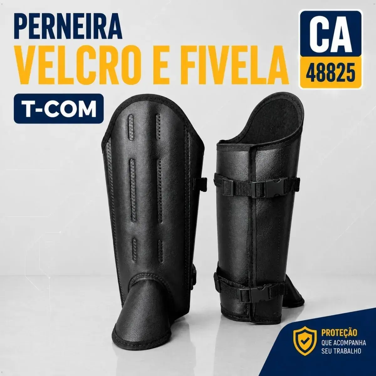 Perneira Segurança Bidim 3 Talas Picada Cobra Com Velcro thumbnail 2