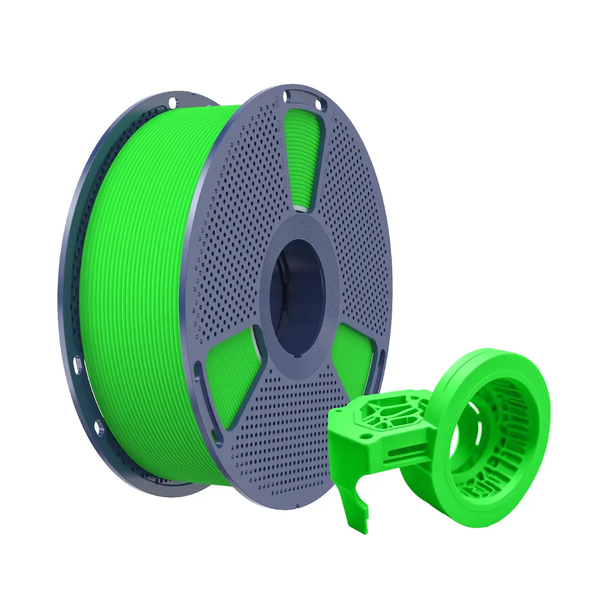 Creatorally Filamento PETG 3D Alta Velocidade Fosco 1,75mm, 1kg, Verde, Acabamento Fosco, Impressão 30-600mm/s