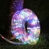 Cordão de Luz Solar 10m Colorido para Jardim - 1