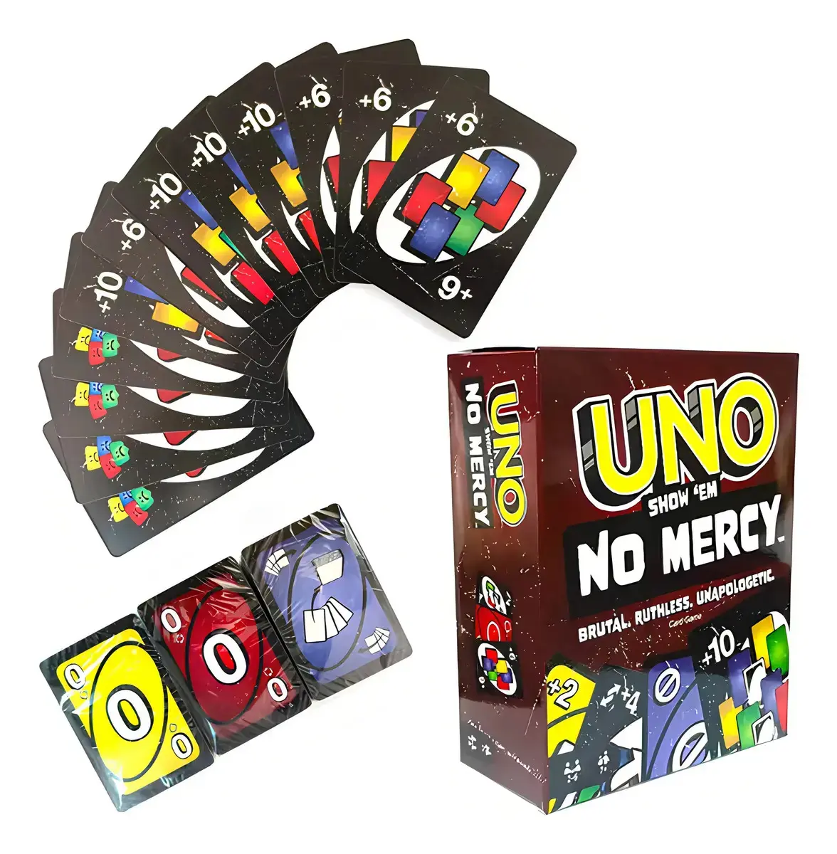 Uno Edição Especial Show Em No Mercy Jogo De Cartas Baralho thumbnail 2