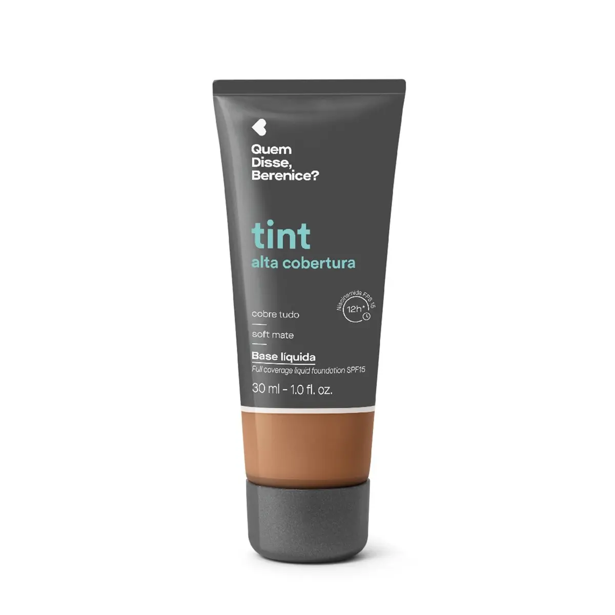 Quem Disse, Berenice? Base Tint Alta Cobertura Cor 292O 30ml - 1