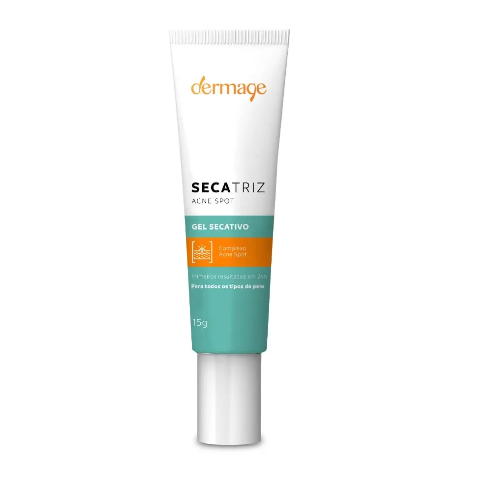 Secatriz Acne Spot, Gel Secativo Antiacne, Ação Anti Inflamatória, Formulado com Gluconolactona, Ácido Salicílico, Óleo de Melaleuca, 15g - 1
